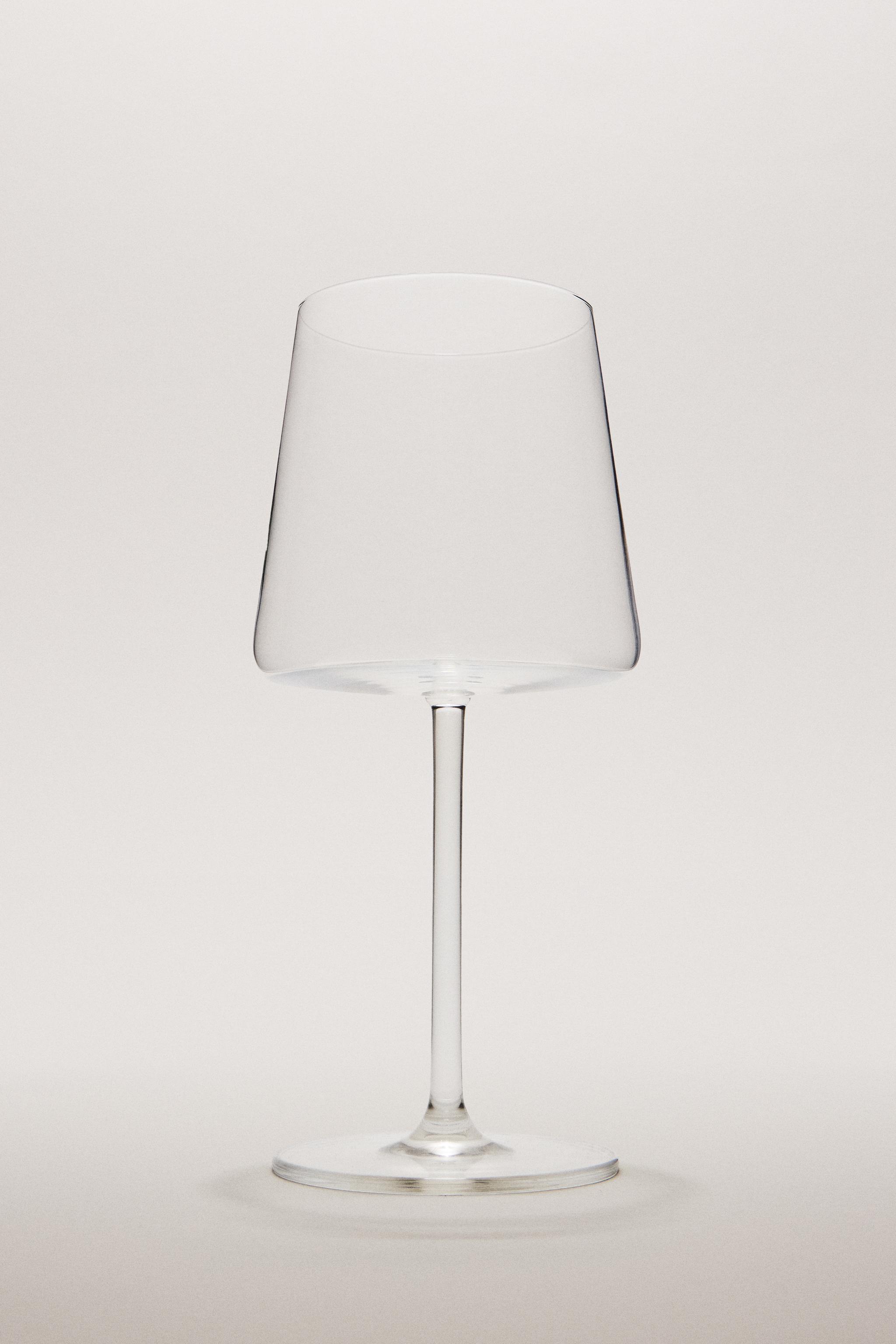 VERRE À PIED CRISTALLIN CONIQUE